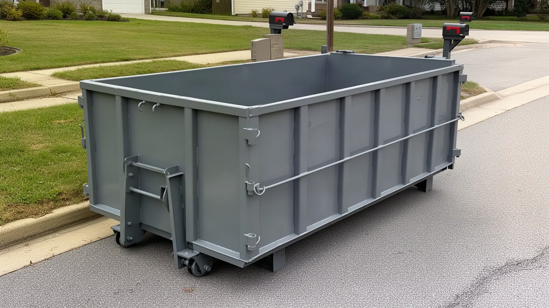 Roll-off dumpster from Nick's De Pere Dumpsters in De Pere, WI